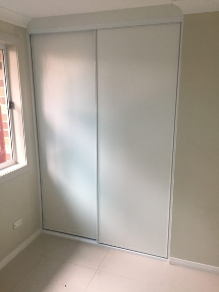 White Polytec Wardrobe Doors | Pro Shower screens and Wardrobes